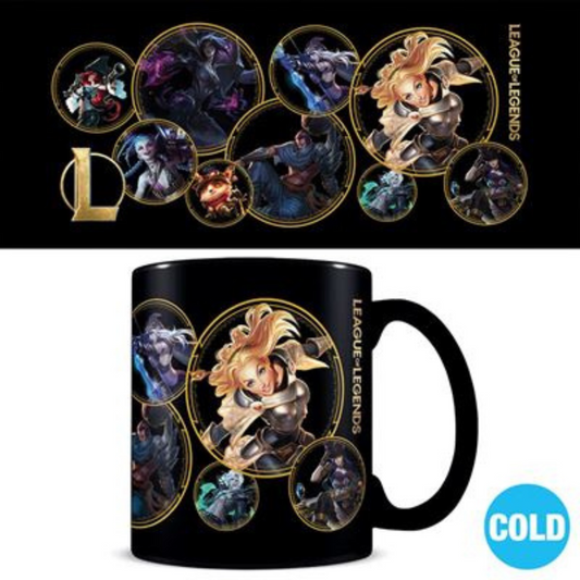 LEAGUE OF LEGENDS (CHAMPIONS) HEAT CHANGE MUG