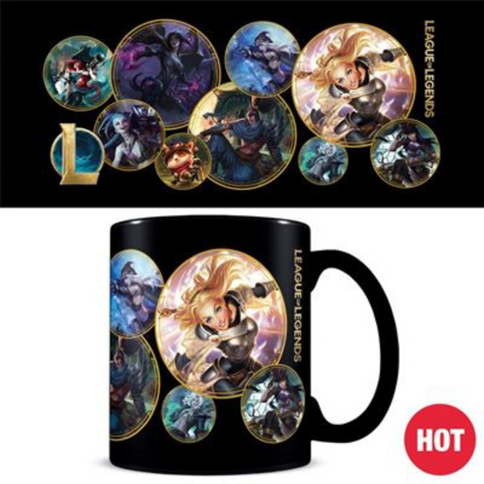 LEAGUE OF LEGENDS (CHAMPIONS) HEAT CHANGE MUG
