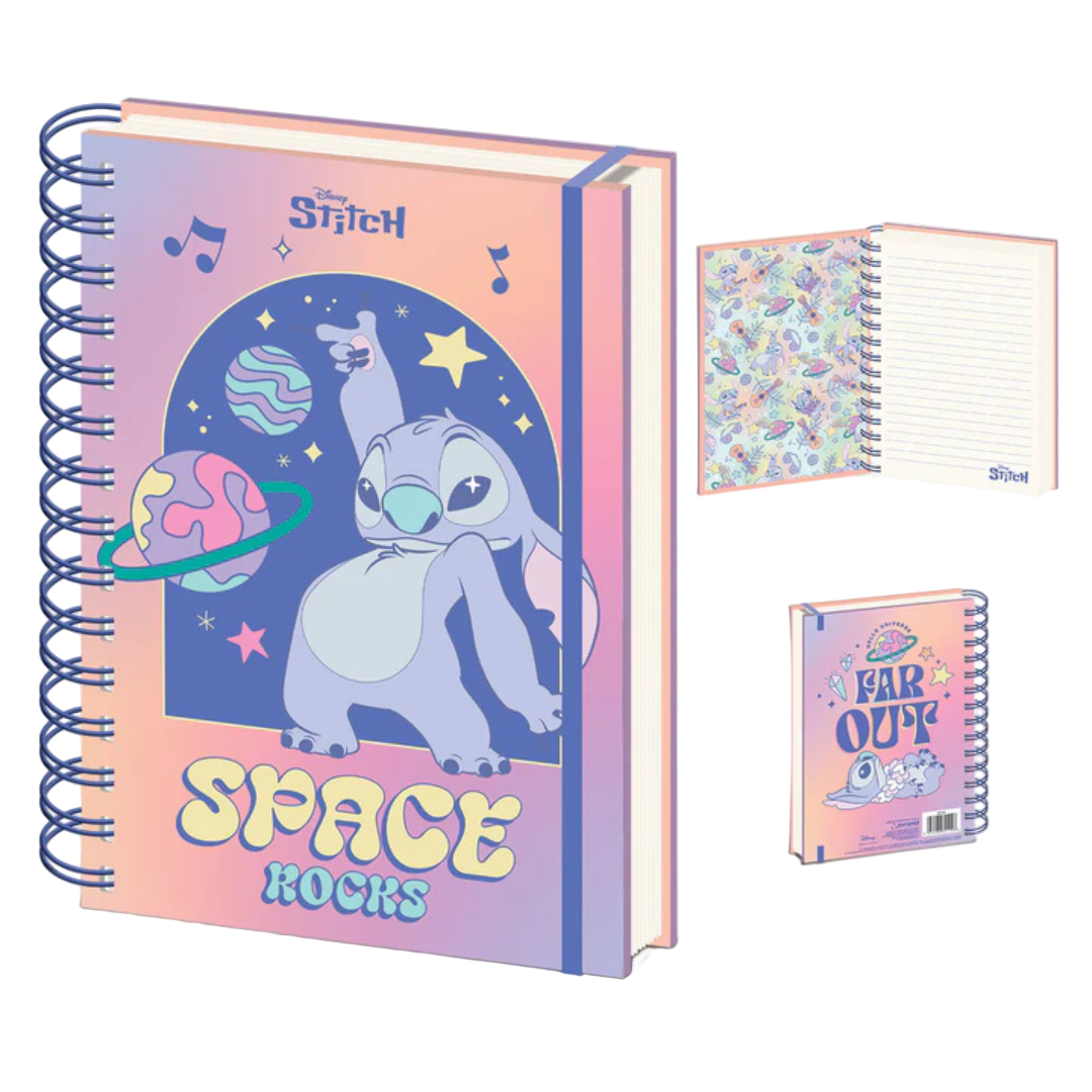 Lilo & Stitch (Planetary) A5 Wiro Notebook