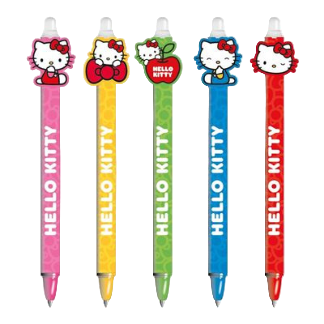 HELLO KITTY (POSES) ERASABLE INK GEL PENS