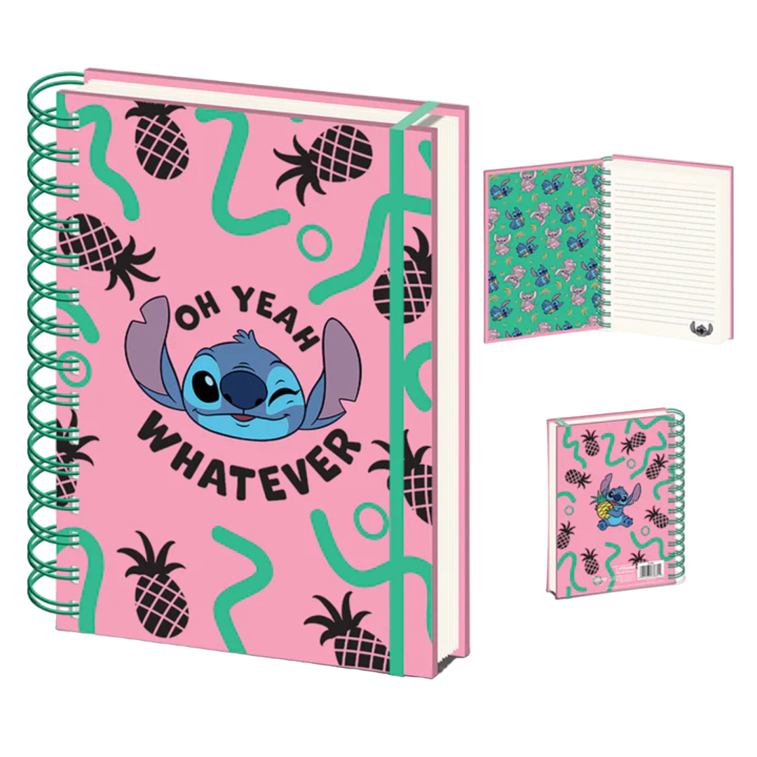 Lilo And Stitch (You're My Fave) A5 Wiro Notebook