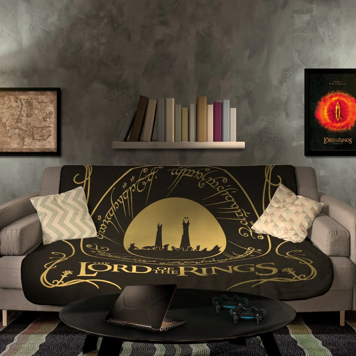 LORD OF THE RINGS - Blanket - "The Fellowship of the Ring"
