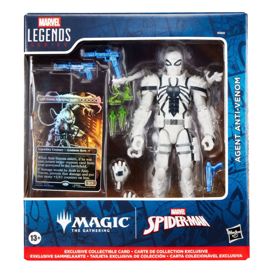 Marvel Legends Magic: The Gathering Action Figure Agent Anti-Venom (Plus Exclusive Foil Card) 15 cm