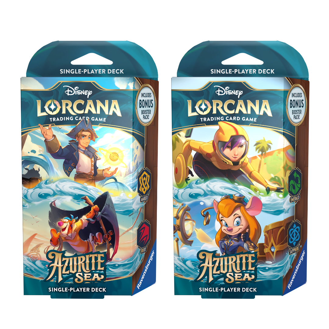 Disney Lorcana TCG Azurite Sea Starter Deck