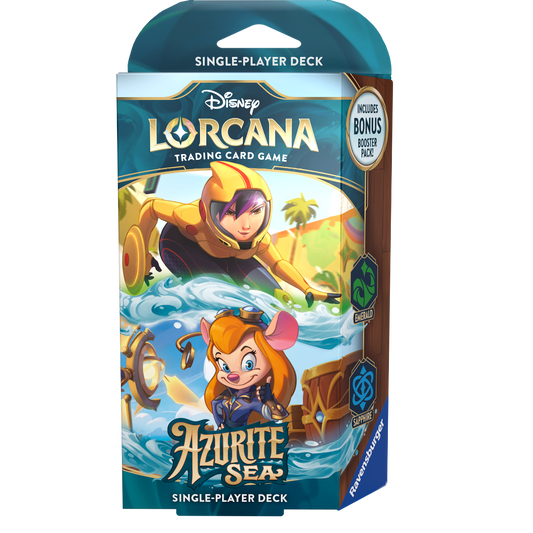 Disney Lorcana TCG Azurite Sea Starter Deck