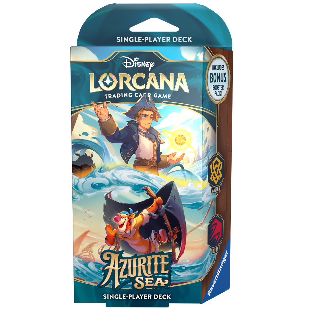 Disney Lorcana TCG Azurite Sea Starter Deck