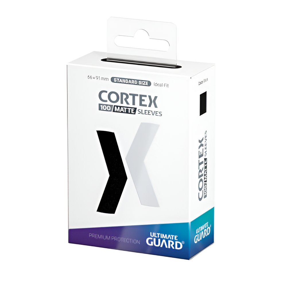 Ultimate Guard - Cortex Sleeves Standard Size - Matte Black 100pk