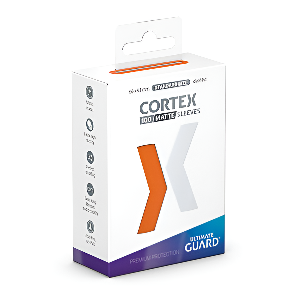 Ultimate Guard - Cortex Sleeves Standard Size - Matte Orange 100pk