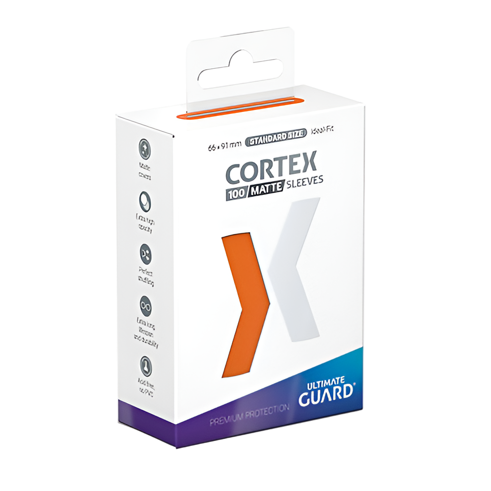Ultimate Guard - Cortex Sleeves Standard Size - Matte Orange 100pk