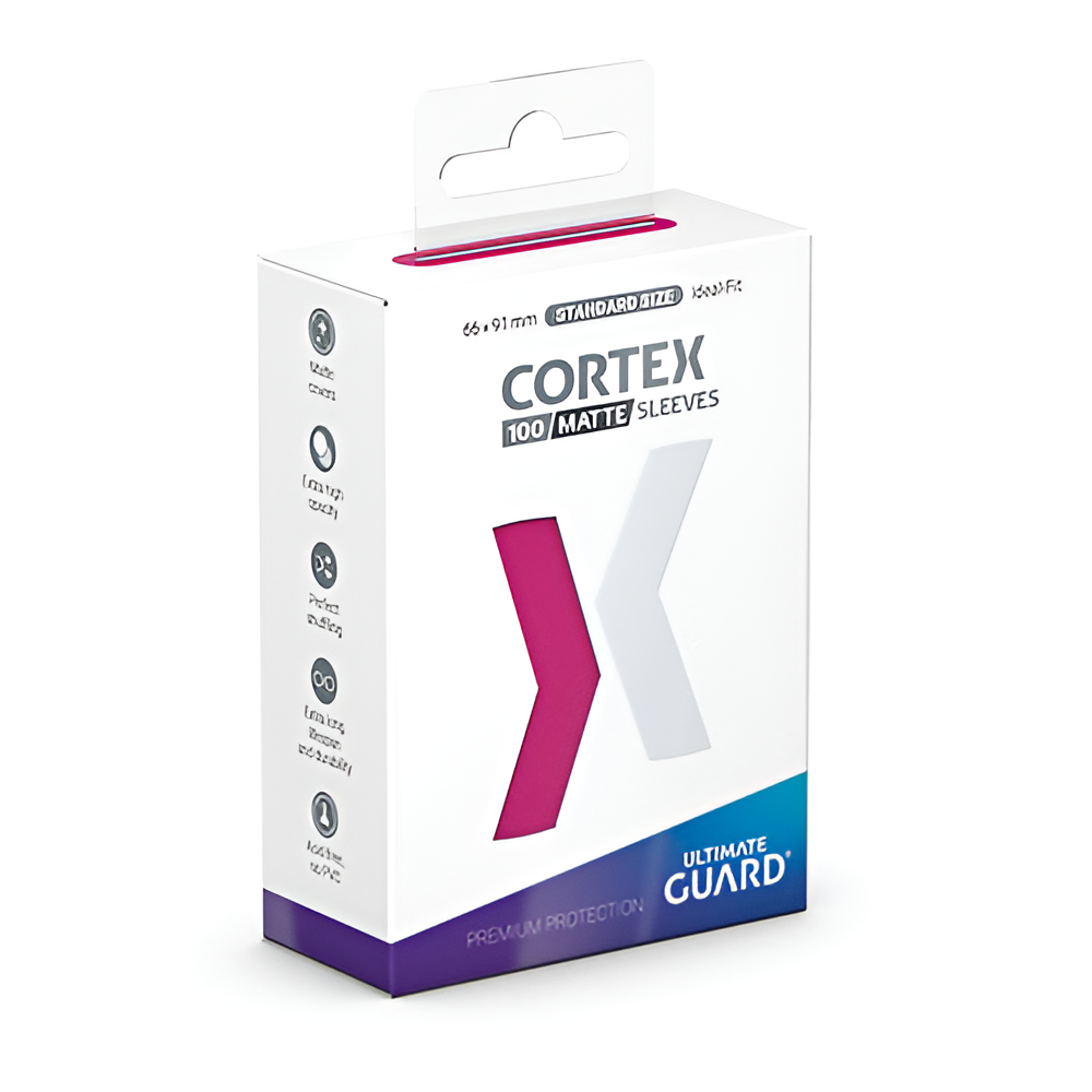 Ultimate Guard - Cortex Sleeves Standard Size - Matte Pink 100pk