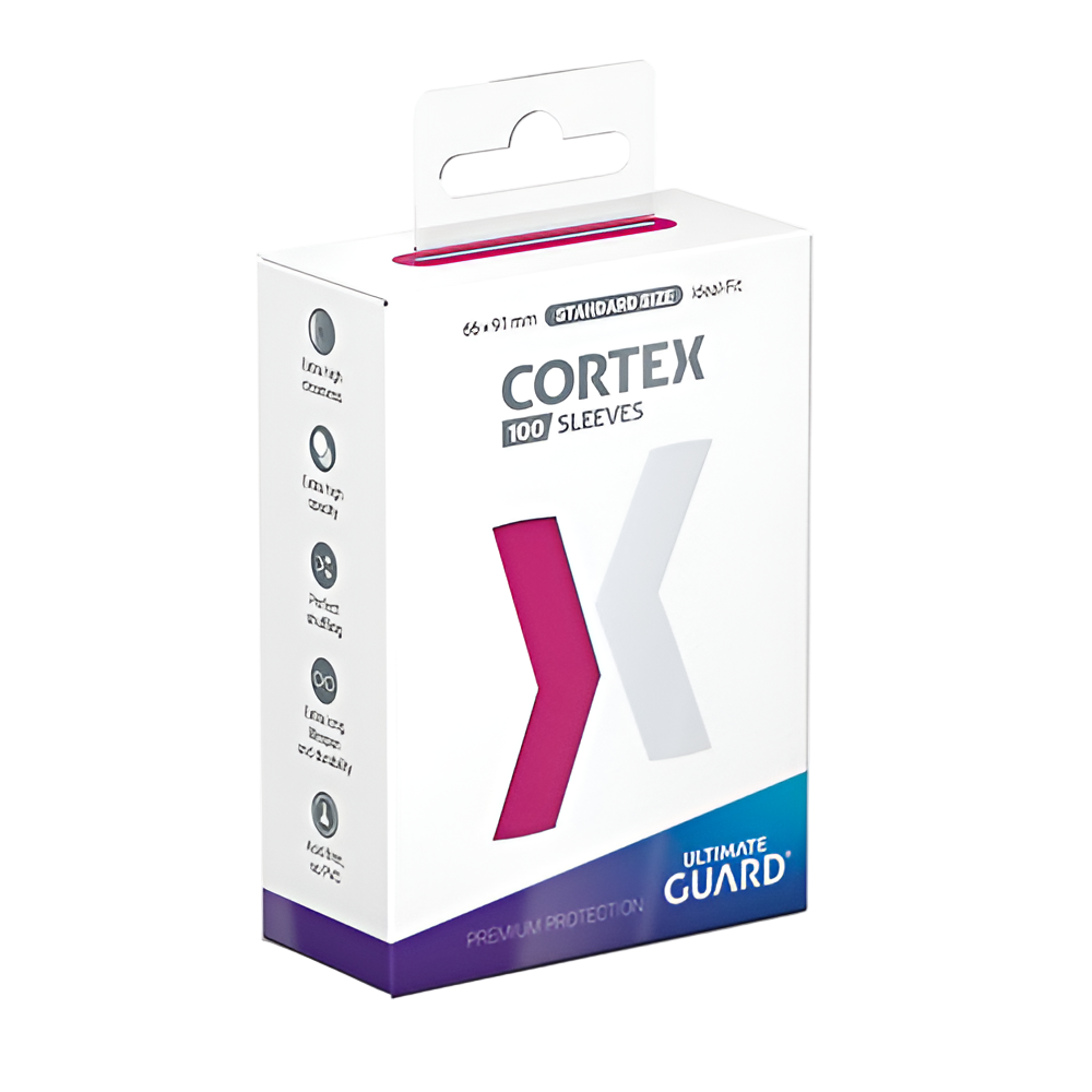 Ultimate Guard - Cortex Sleeves Standard Size - Pink 100pk