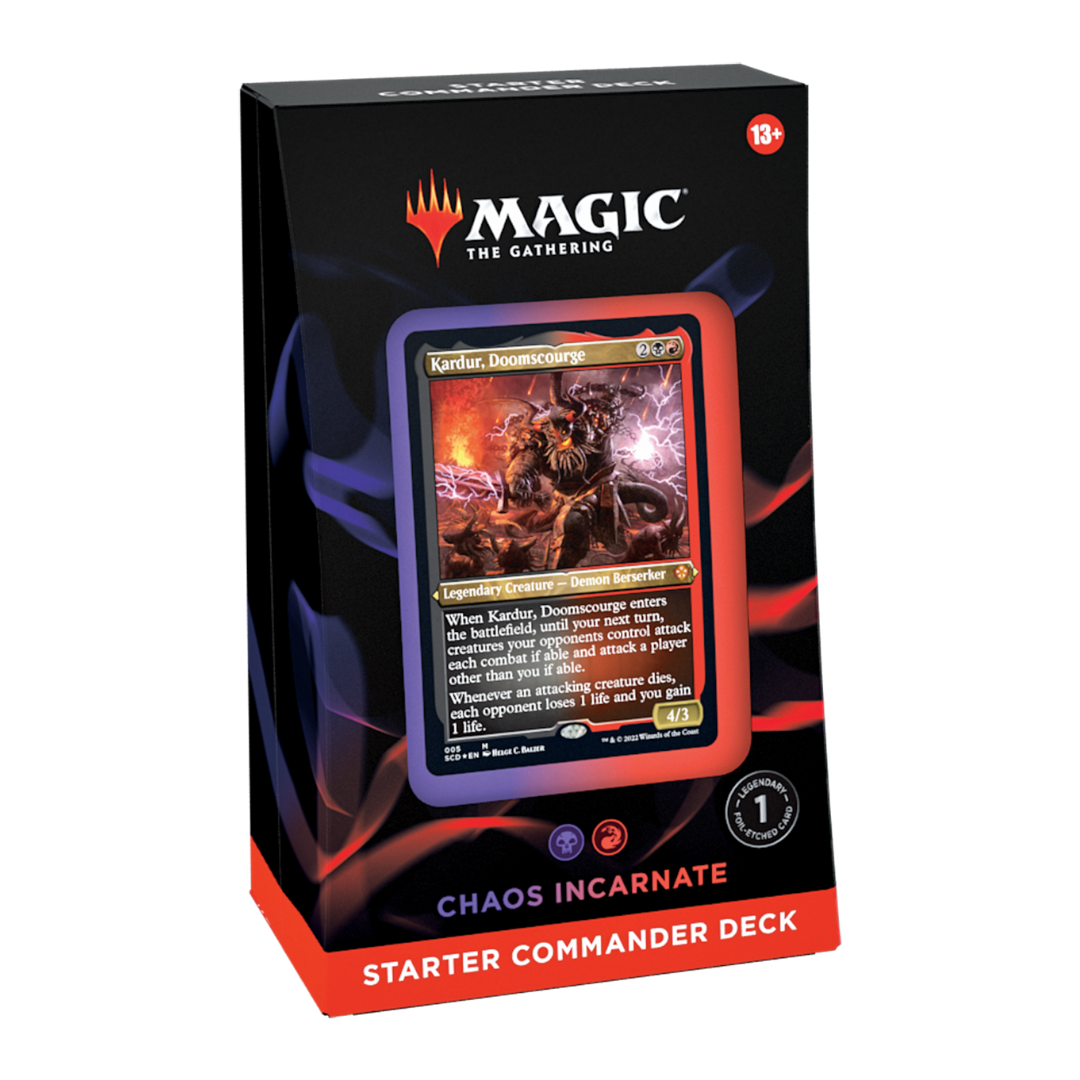 Magic: The Gathering - Evergreen Starter Commander Deck - Chaos Incarnate