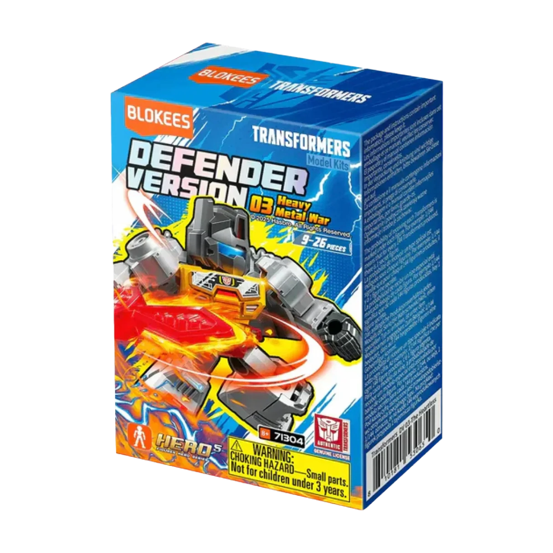 Blokees Transformers Defender Version 03 - Heavy Metal War