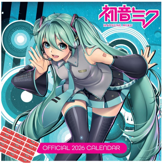 Hatsune Miku 2026 Square Calendar