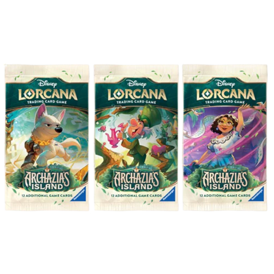 Disney Lorcana Trading Card Game - Booster Pack - Set 7 Archazia’s Island