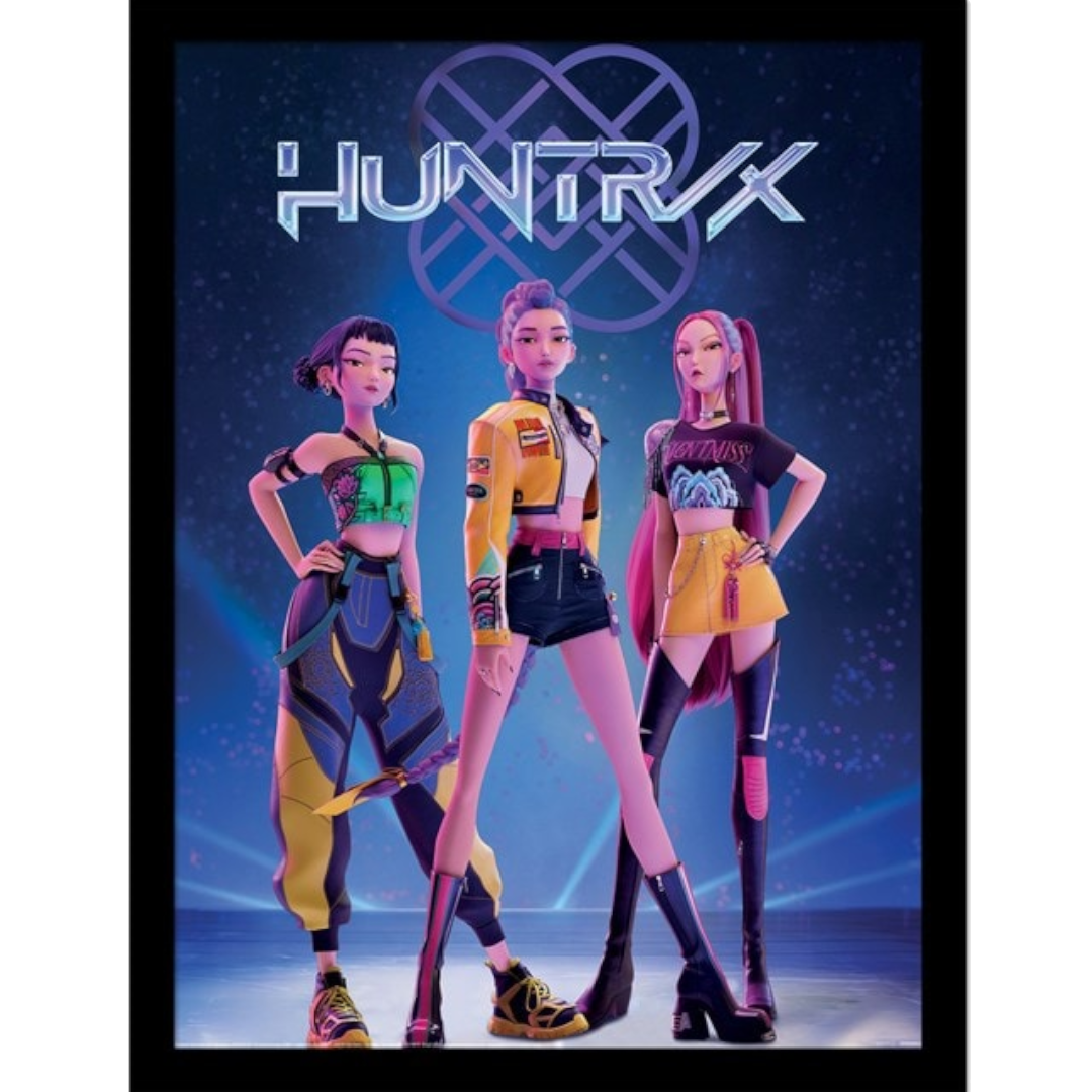 K-POP DEMON HUNTERS (HUNTRIX) COLLECTOR PRINT