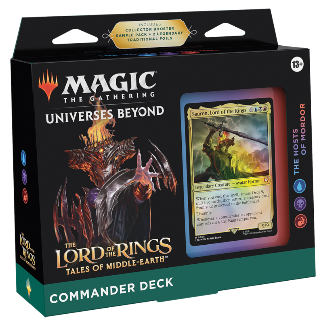 Magic: The Gathering - Lord of the Rings: Tales of Middle-Earth Commander Deck - The Hosts Of Mordor