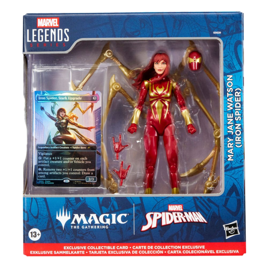 Marvel Legends Magic: The Gathering Action Figure Mary Jane Watson (Iron Spider) (plus Exclusive Foil Card) 15 cm