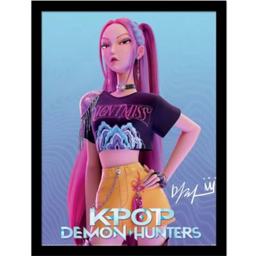 K-POP DEMON HUNTERS (MIRA) COLLECTOR PRINT