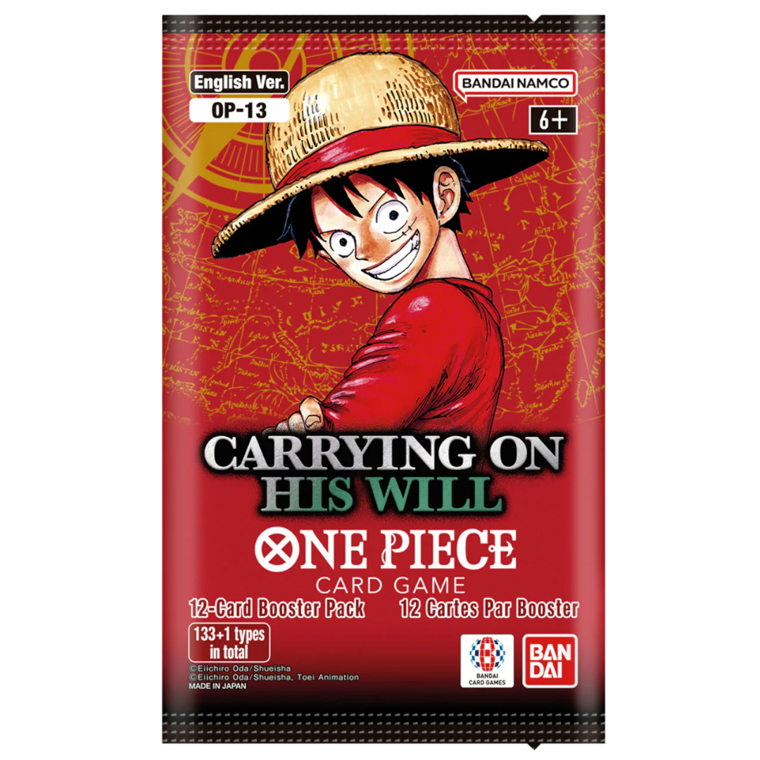 One Piece TCG (OP-13) Carrying On His Will Booster Pack