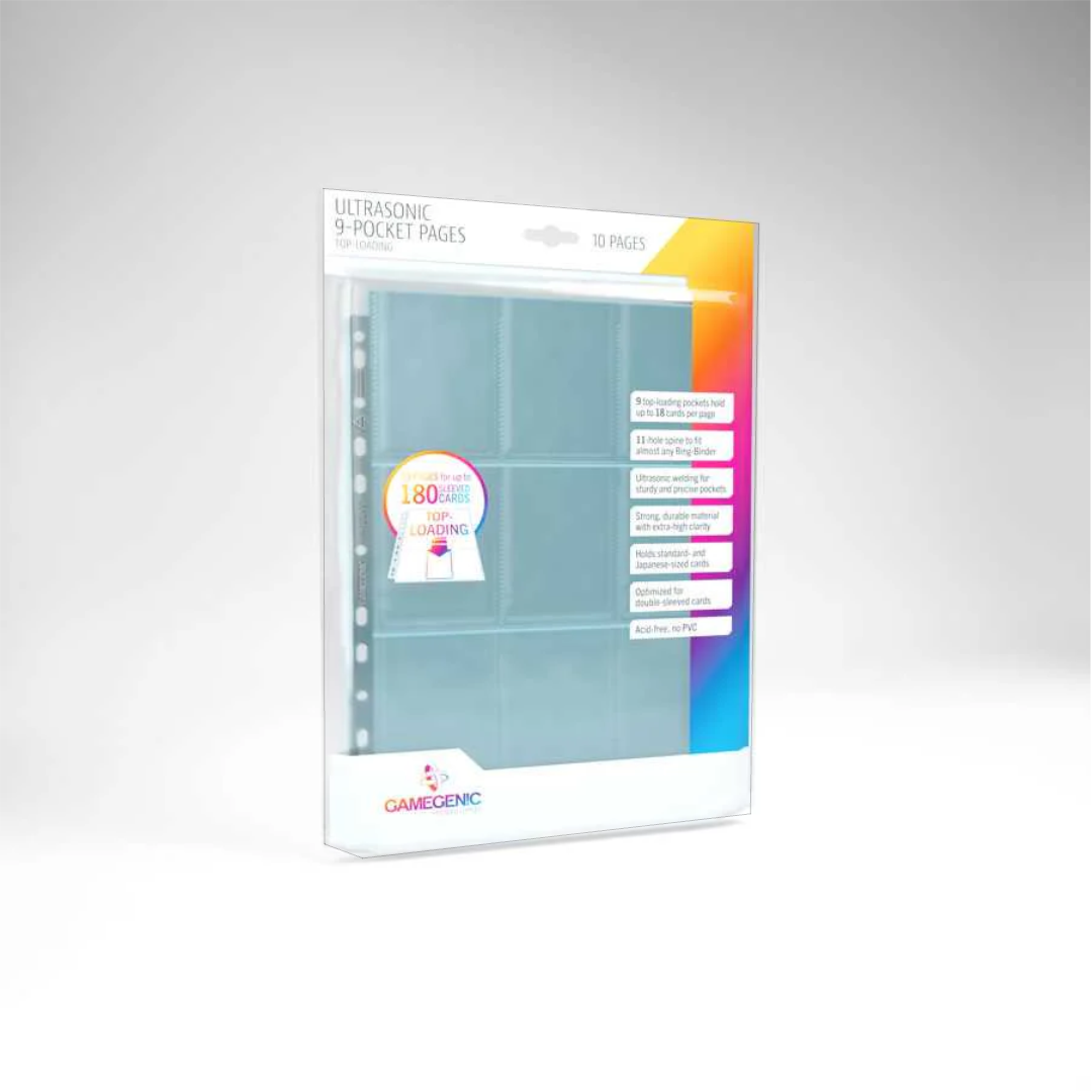 Ultrasonic 9-Pocket Pages Toploading - Pack (10)