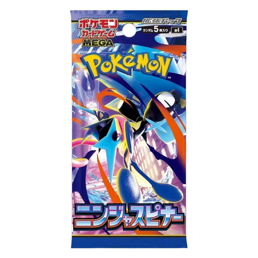 Pokemon Mega Evoloution - Ninja Spinner Japanese Booster (Chaos Rising)