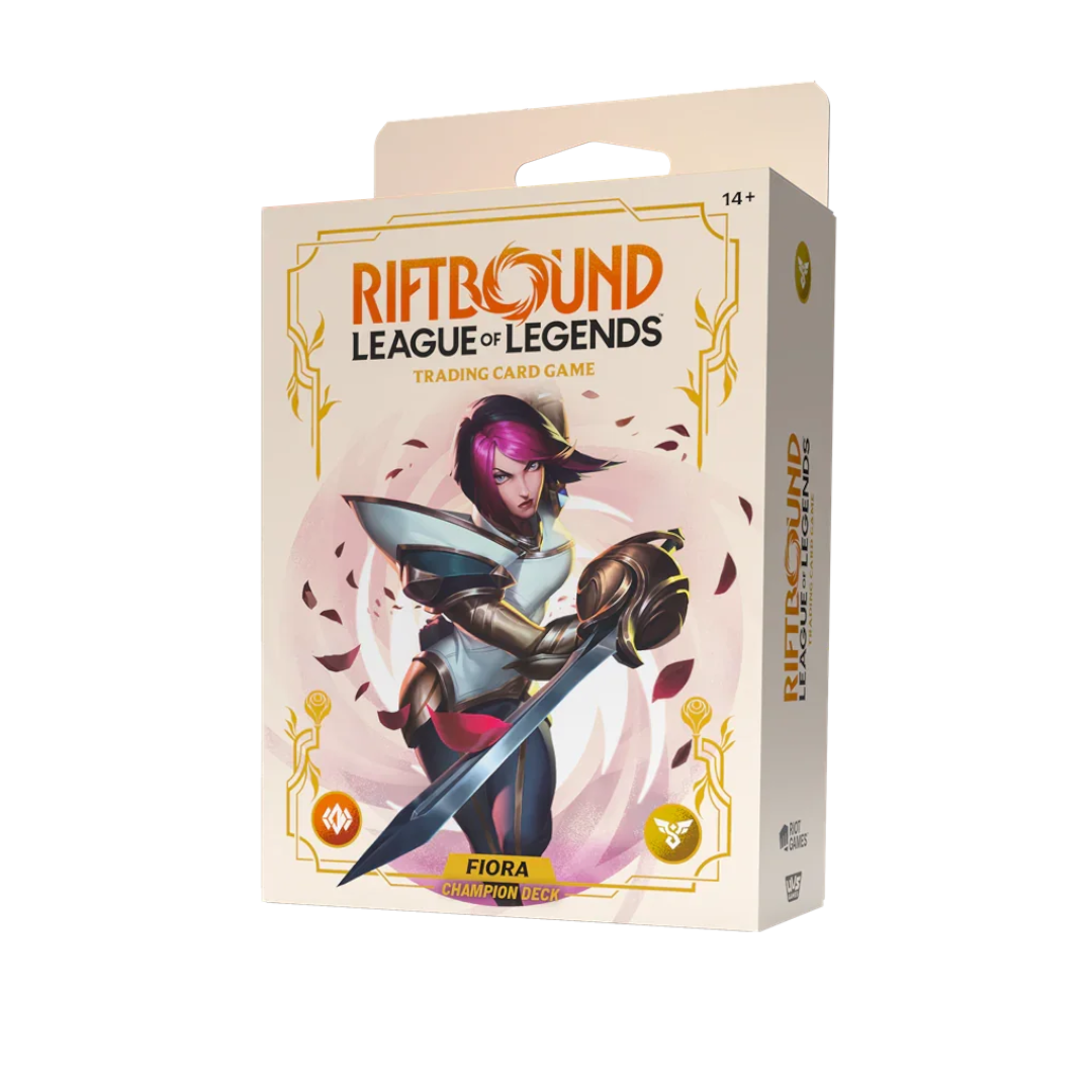 Riftbound: League of Legends TCG - Set Two: Spiritforged Champion Deck - Fiora
