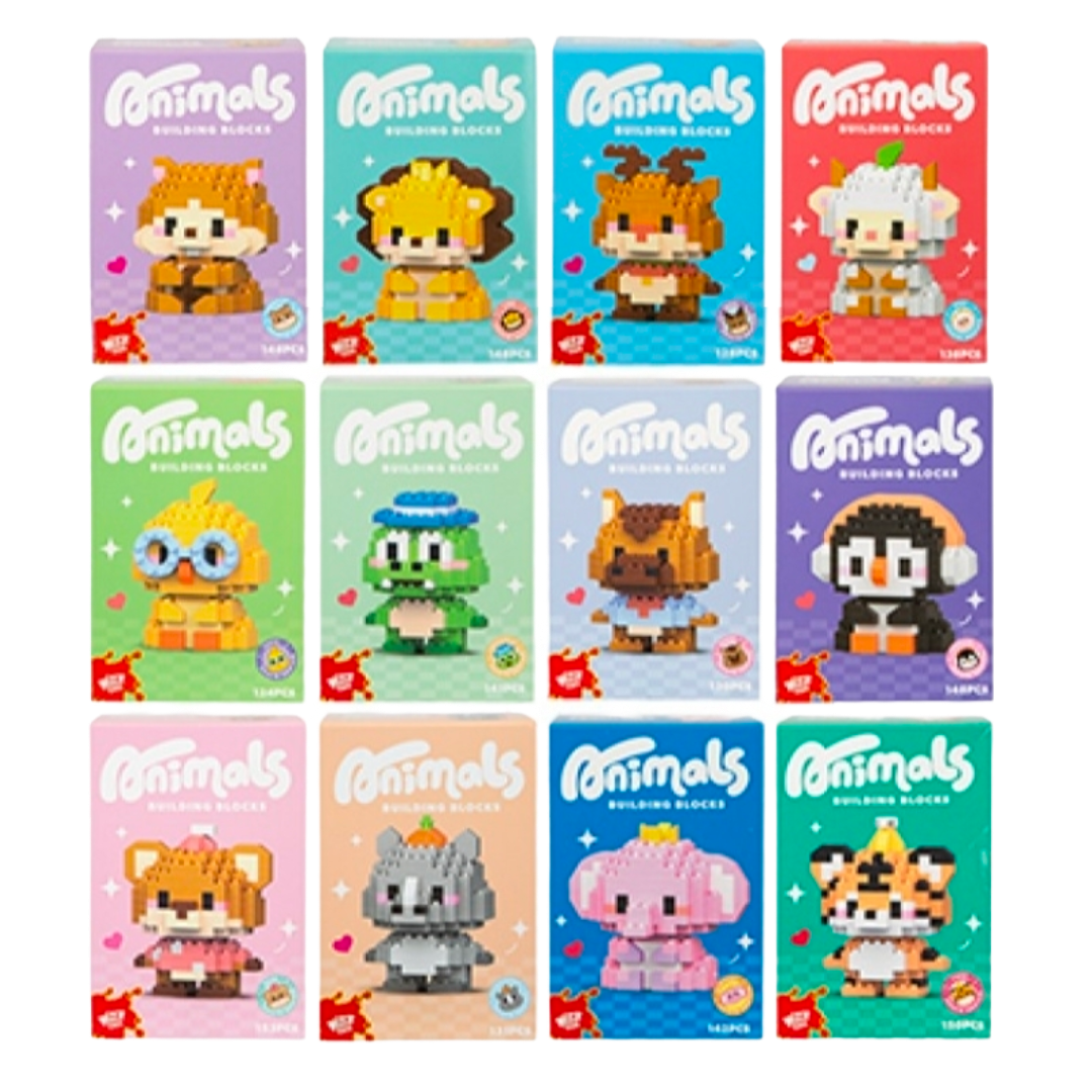 Wizz Toys Nano Block Animal Series 11cm