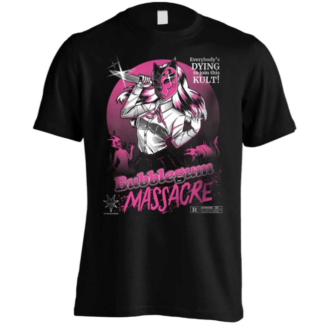Pinku Kult Bubblegum Massacre T-shirt