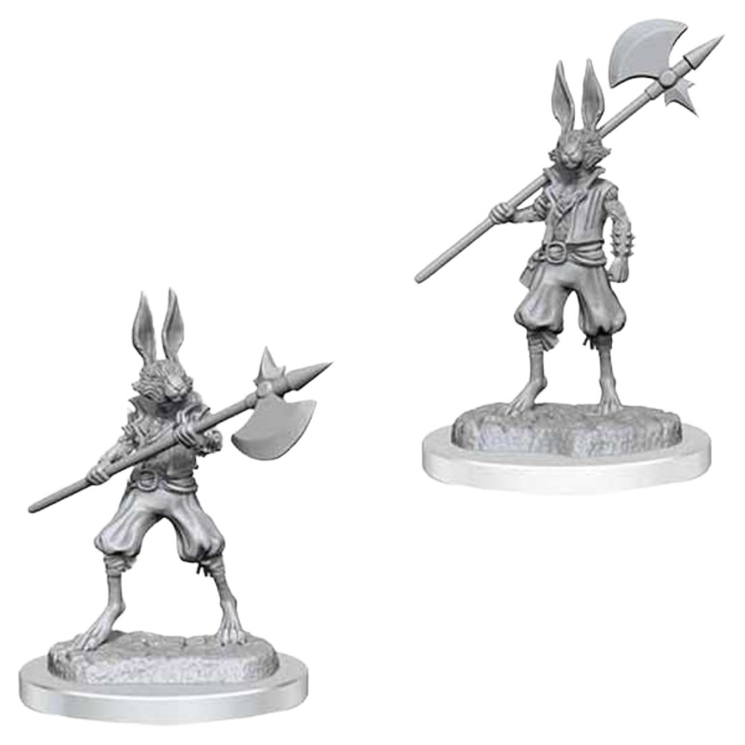 D&D Nolzur's Marvelous Unpainted Miniatures: Harengon Brigands