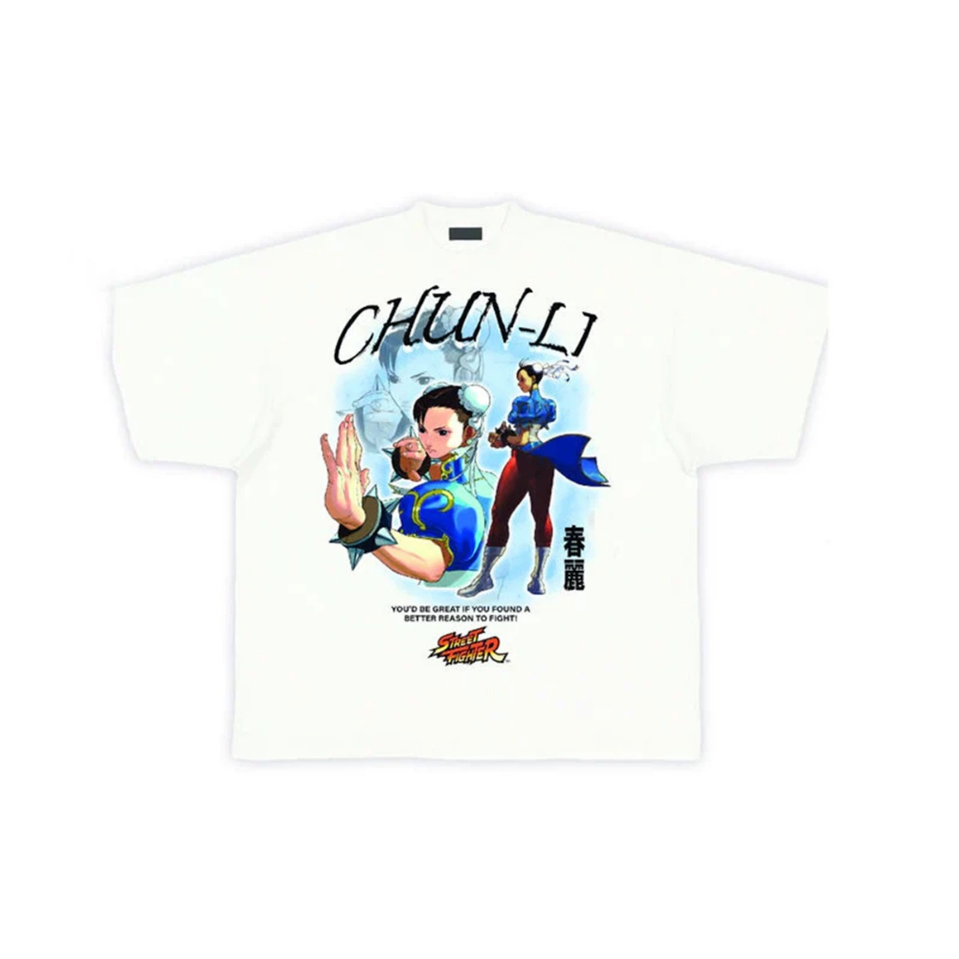 Street Fighter Chun-Li T-shirt (White)