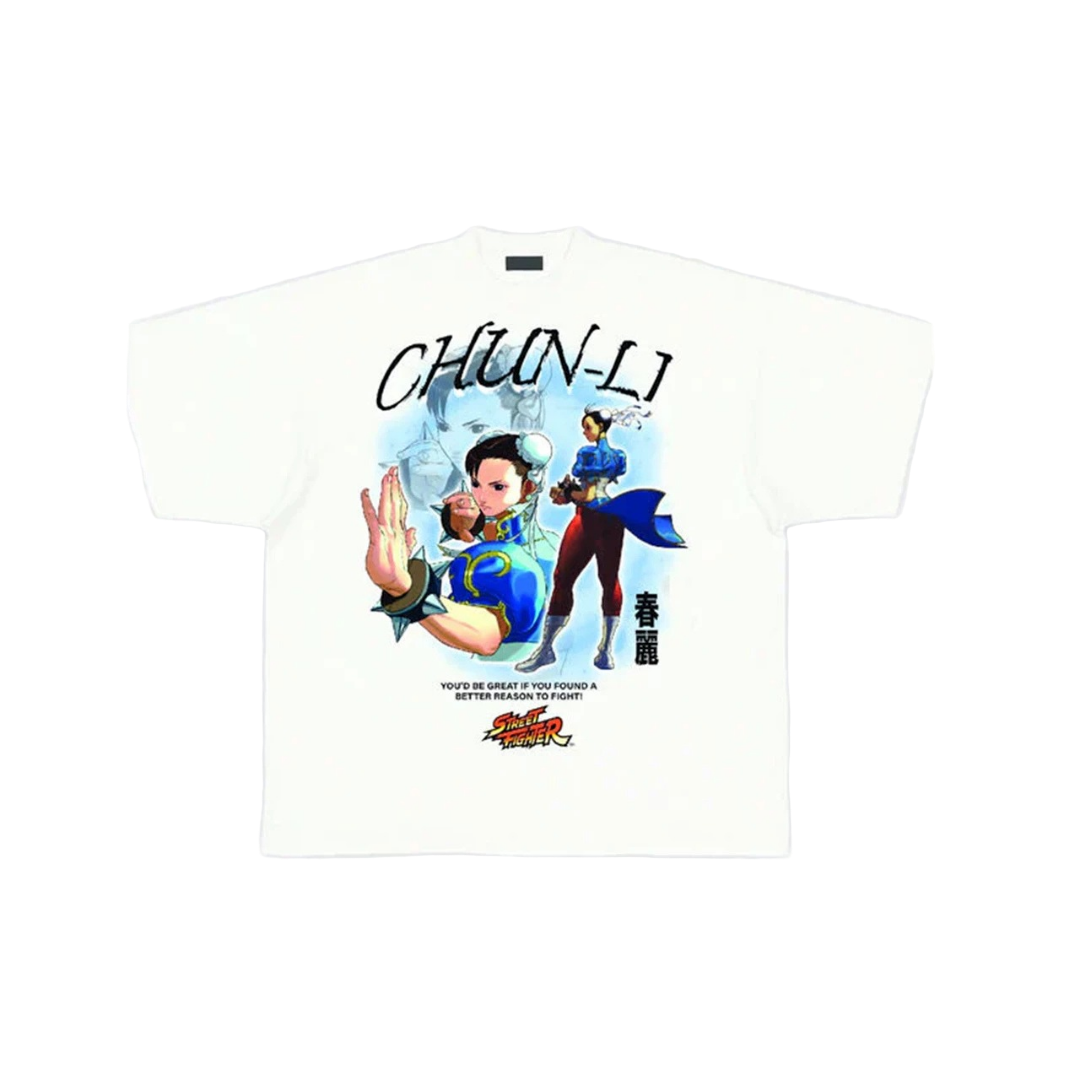 Street Fighter Chun-Li T-shirt (White)
