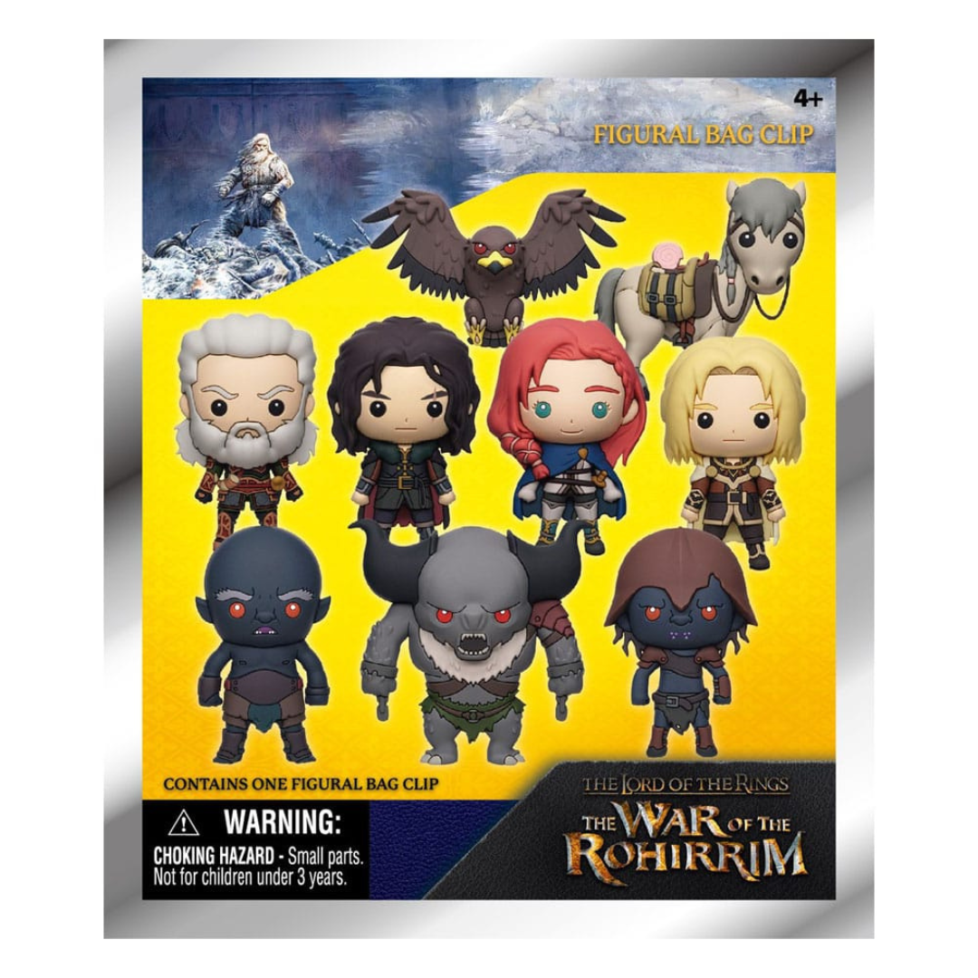Lord of the Rings: War of Rohirrim 3D PVC Bag Clips