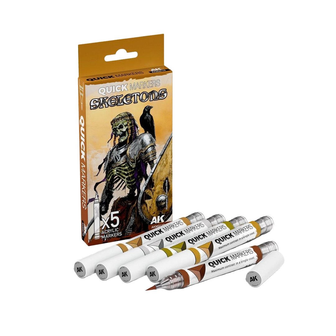 Quick Markers: Skeletons Set