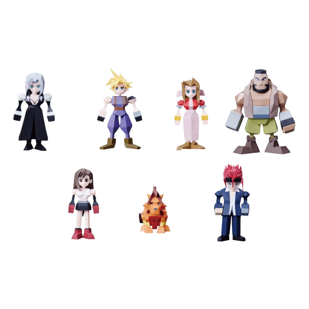 Final Fantasy VII Polygon Figures Vol. 1 6 cm Assortment