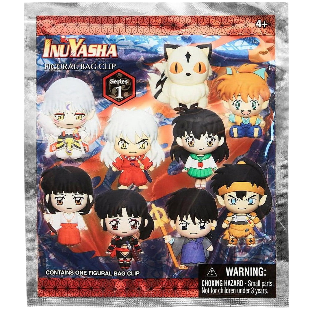 Inuyasha PVC Bag Clips Series 1