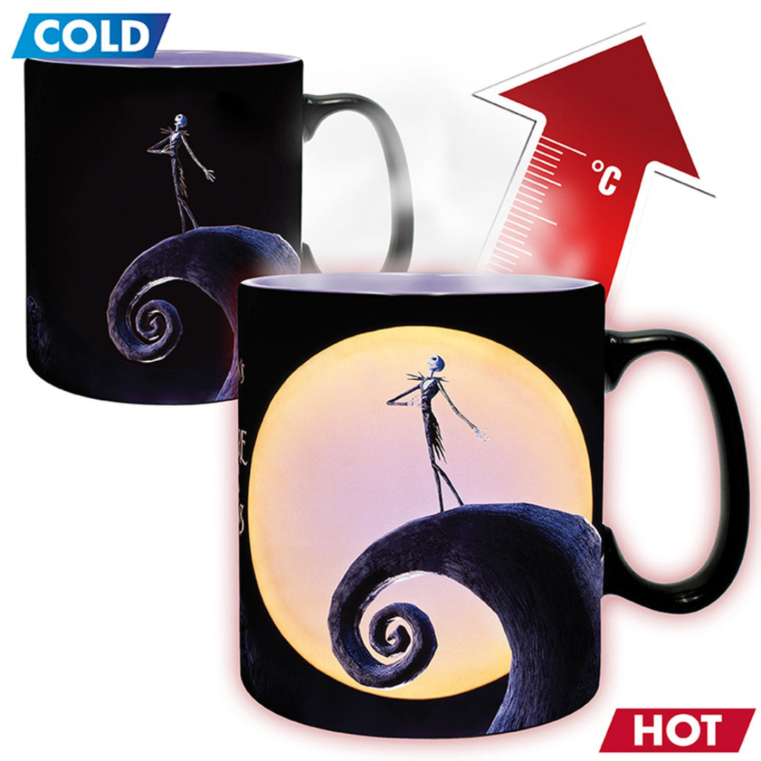 The Nightmare Before Christmas Jack & Moon 460ml Heat Change Mug