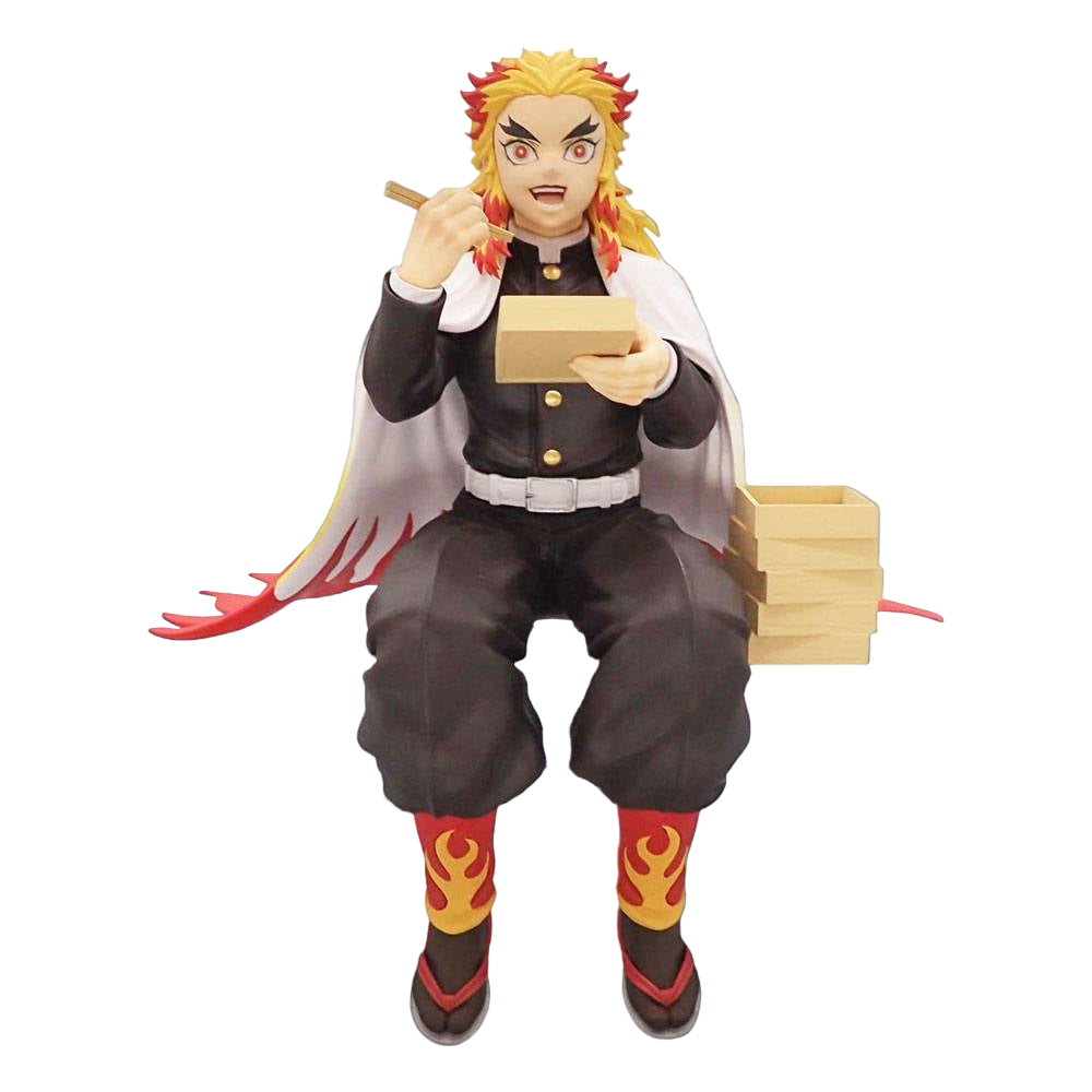 Demon Slayer: Kimetsu no Yaiba Noodle Stopper PVC Statue Rengoku Kyojuro 14 cm
