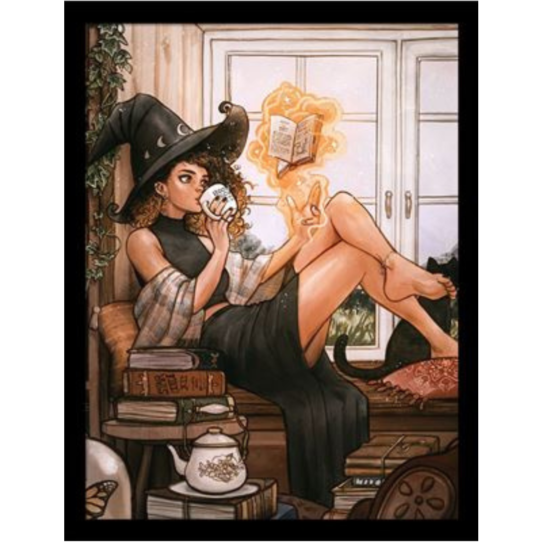 Ivy Dolamore (Warm Witch) 30 x 40cm Collector Print (Framed)