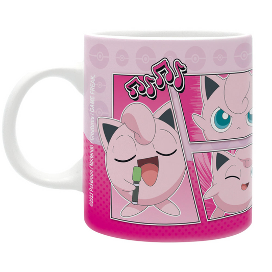Pokemon Jigglypuff Comic Strip Mug