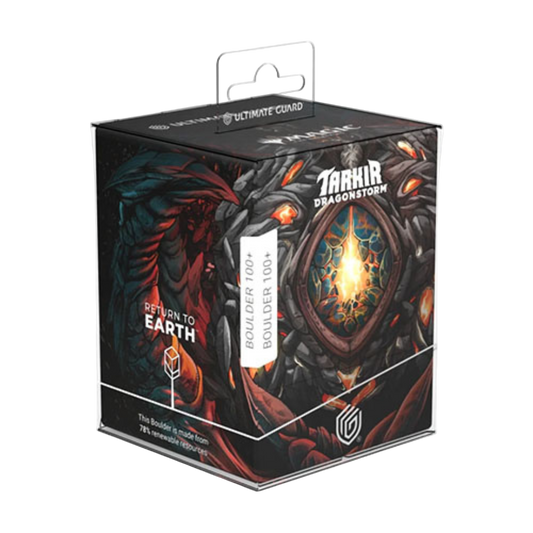 Ultimate Guard - Return to Earth Boulder 100+ Deck Case - Magic: The Gathering Tarkir: Dragonstorm - Design 1