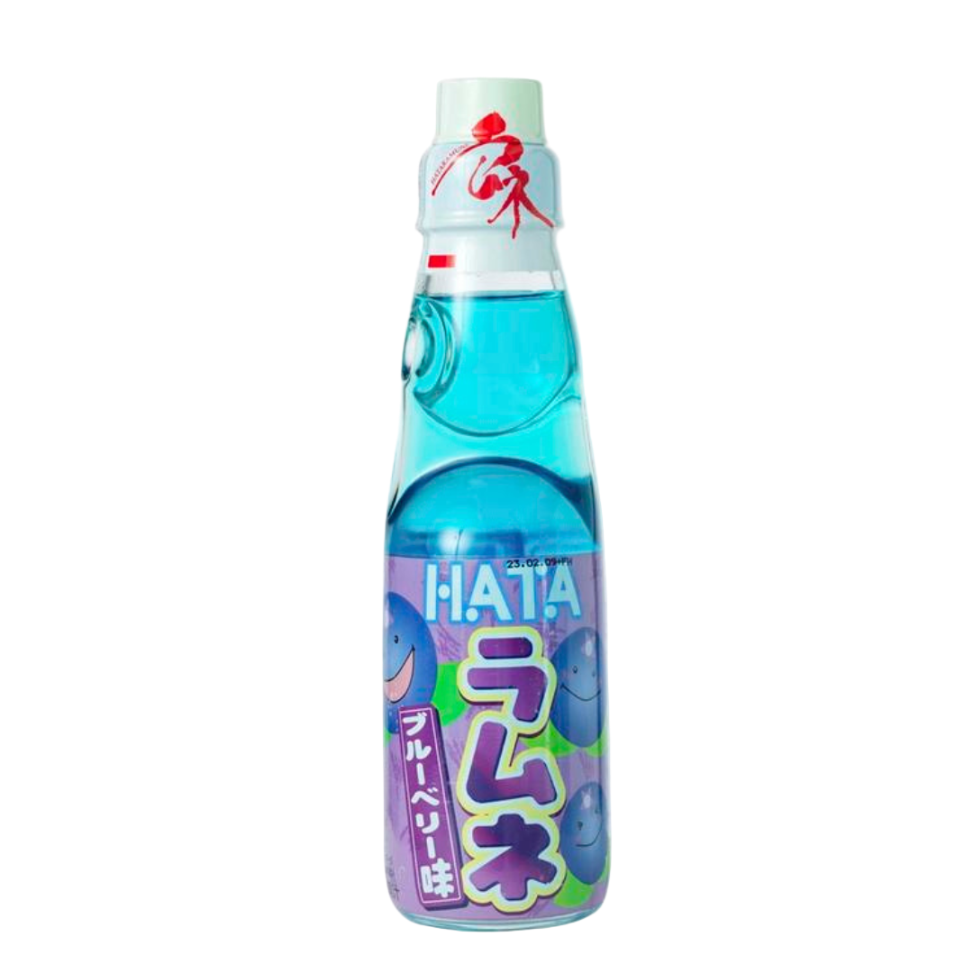 Hatakosen Blueberry Ramune Soda 200ml