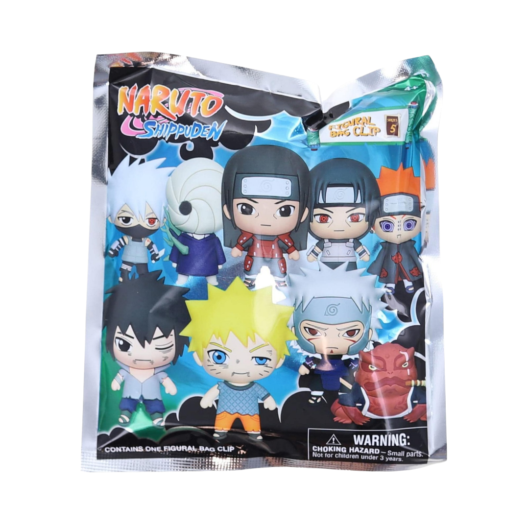 Naruto Shippuden 3D PVC Bag Clips Series 5
