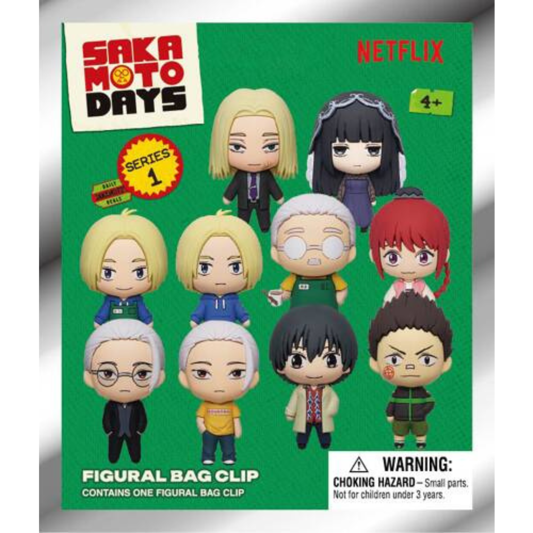 Sakamoto Days Series 1 Bag Clips