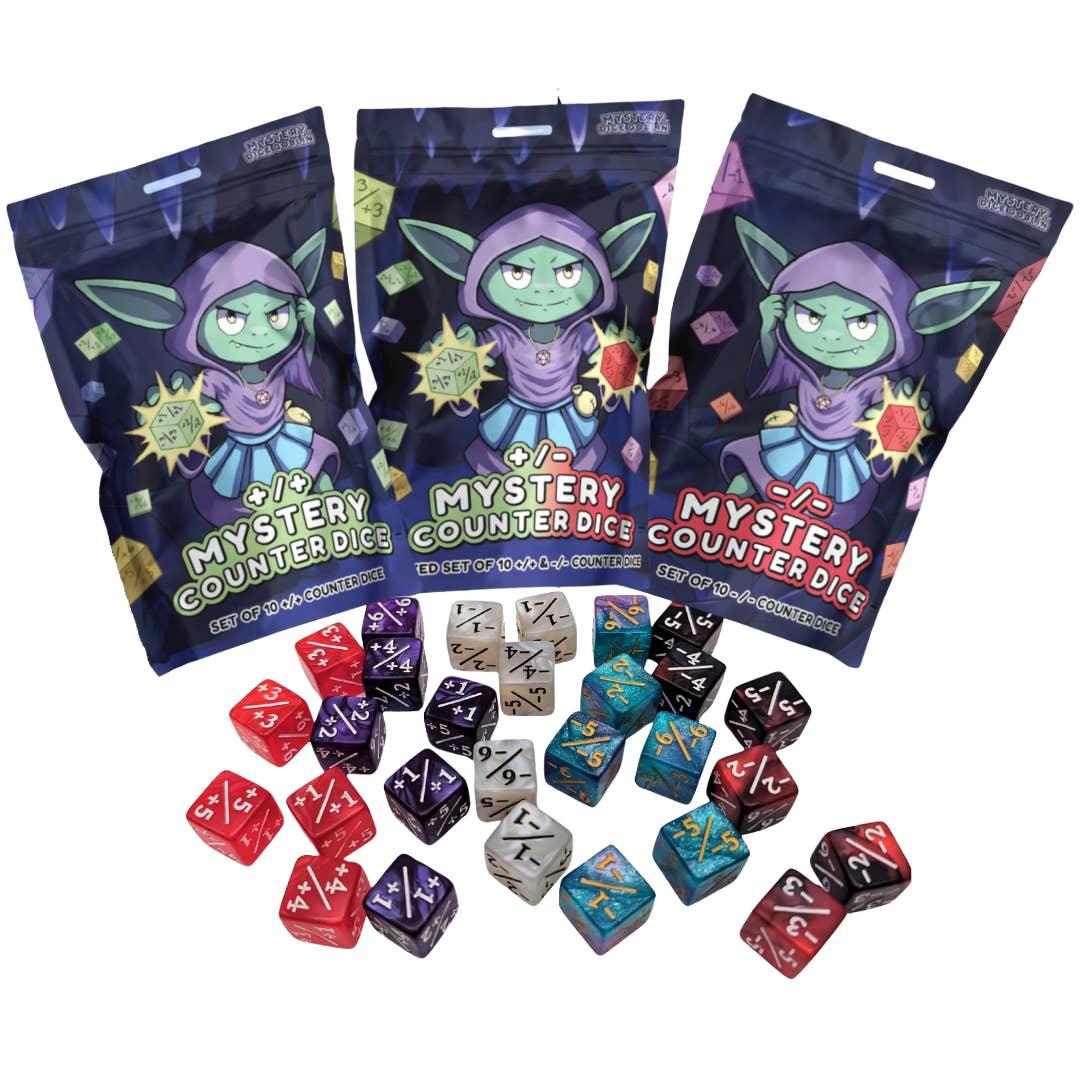Counter Dice Mystery Bags