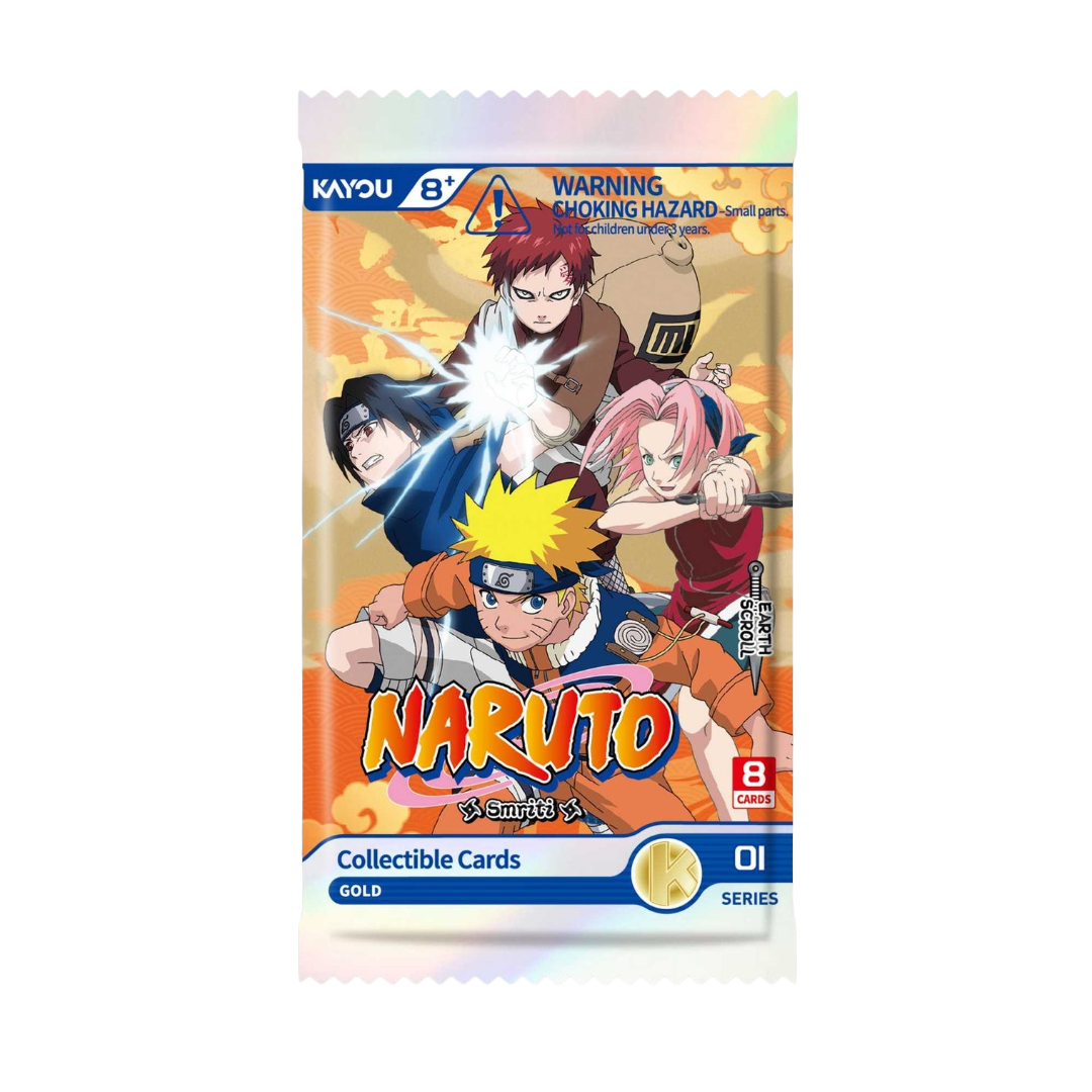 KAYOU NARUTO-Smriti Collectible Cards Earth Scroll 001B