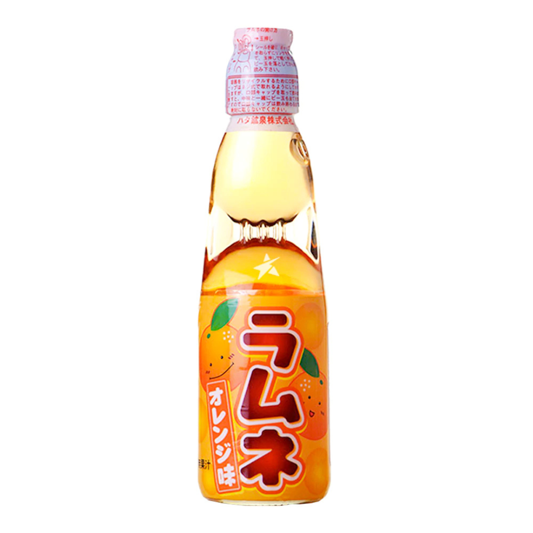 Hatakosen Orange Ramune Soda 200ml