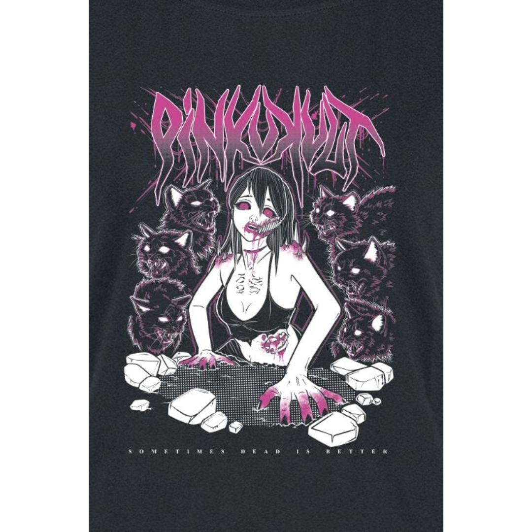 Pinku Kult Play Dead T-shirt