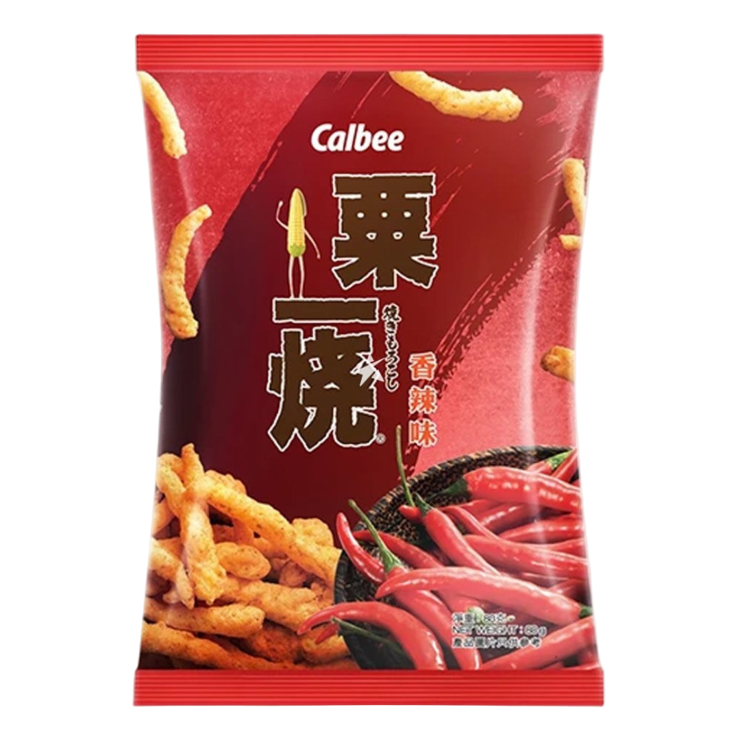 Calbee Grill A Corn - Hot & Spicy 80g