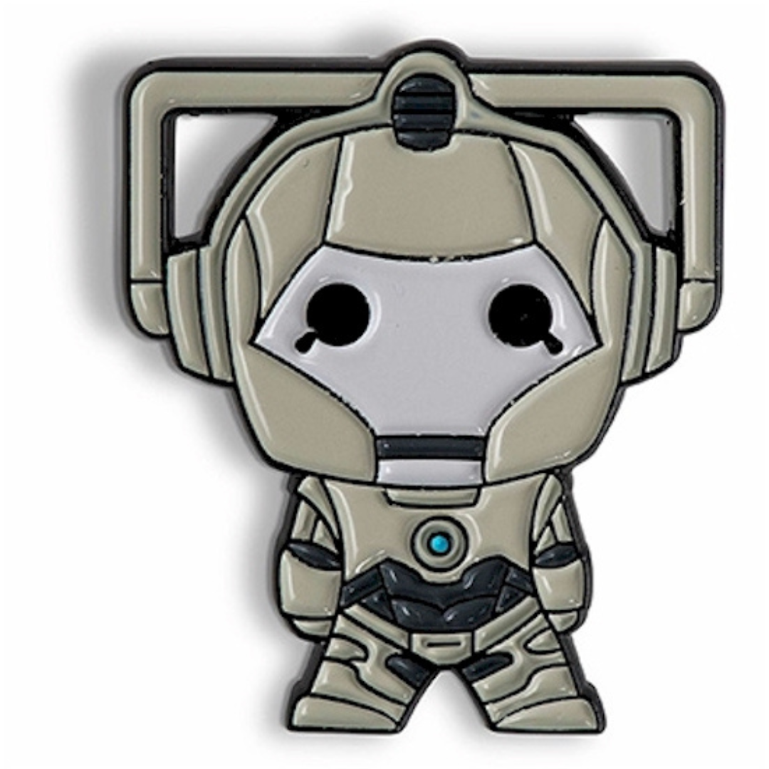 Doctor Who Hero Collector Pin Badge Cyberman